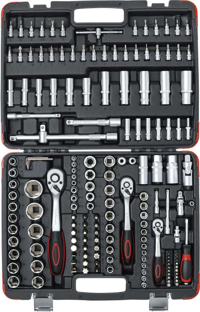 Grąžtas Bgs Technic Įrankių rinkinys | 6.3 mm (1/4") / 10 mm (3/8") / 12,5 mm (1/2") | 172 vnt. (2283)