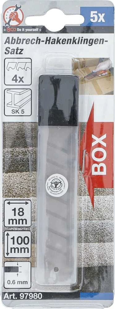 Bgs Technic Kablio tipo peiliukų rinkinys | 5 vnt. (97980)