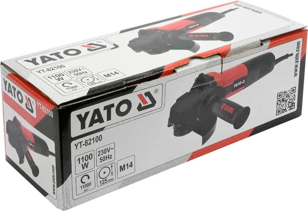 Kampinis šlifuoklis Yato YT-82100; 125 mm