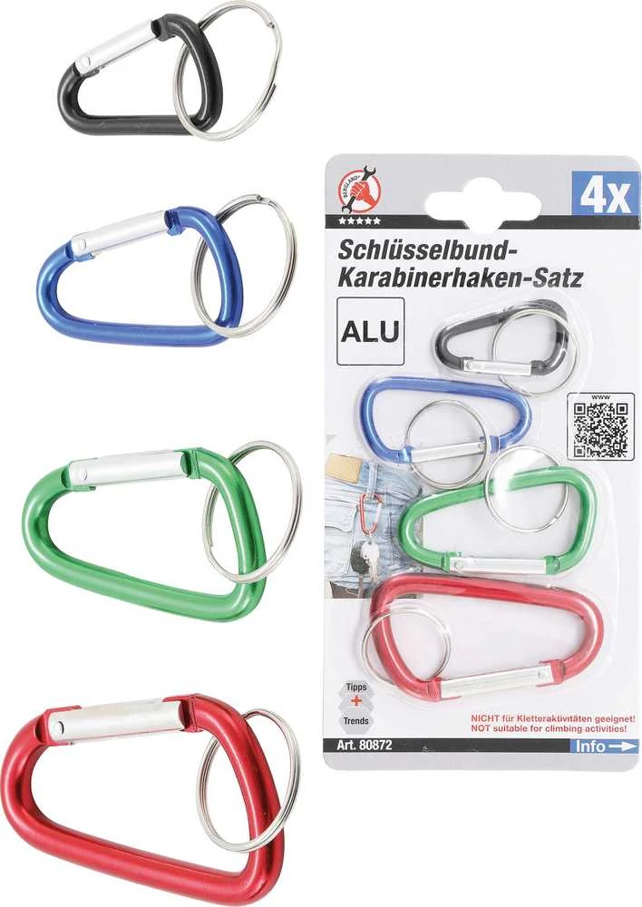 Bgs Technic Karabinų rinkinys | 4 vnt. (80872)