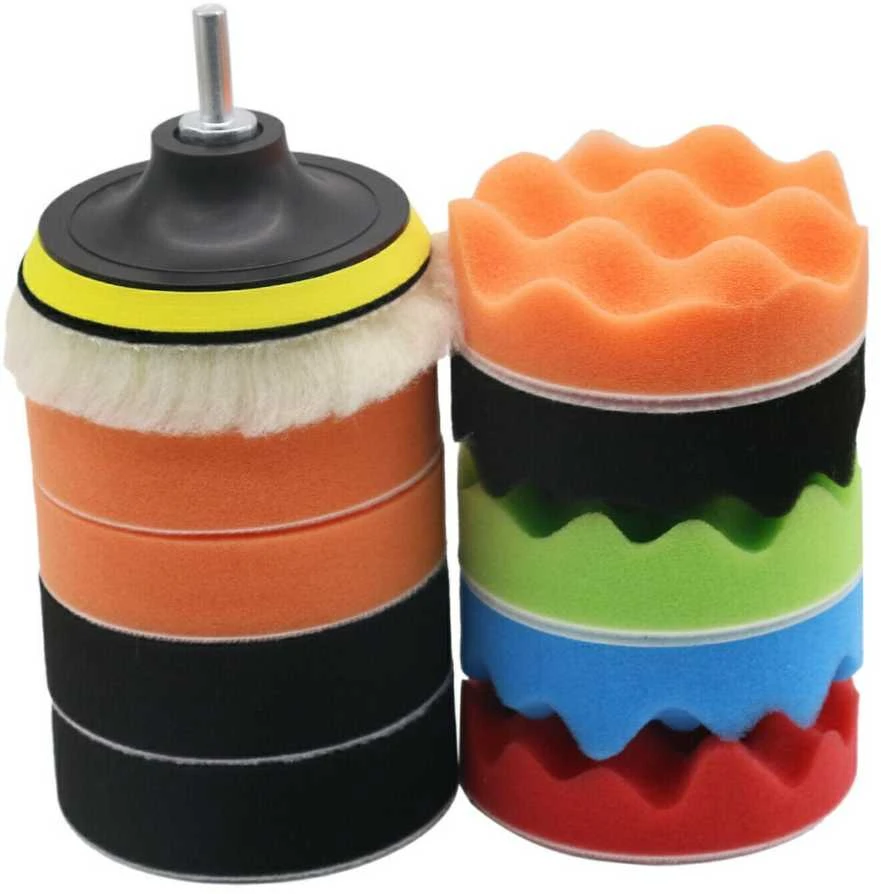Kingrony Poliravimo padų rinkinys | Ø 125 mm | 12 vnt. (BK1004)