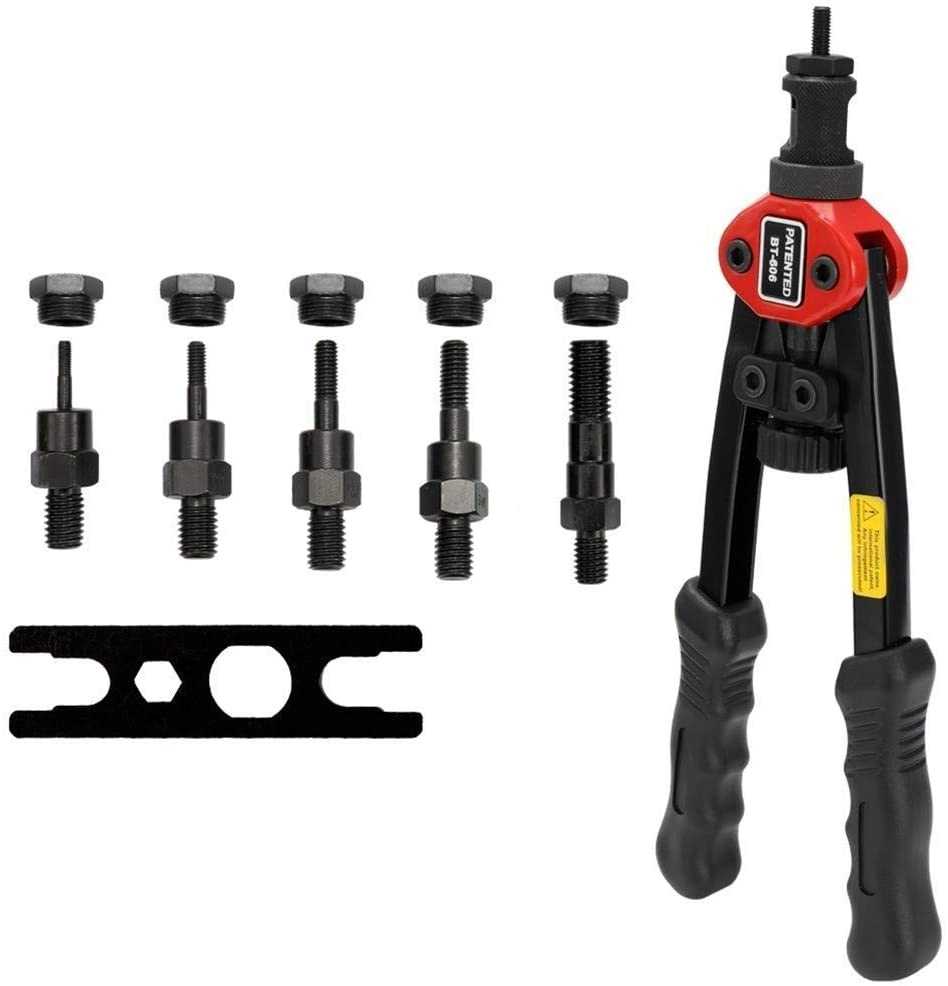 Srieginis kniediklis su kniedžių rinkiniu | M5–M12 | 330 mm | 50 vnt. (M49570)
