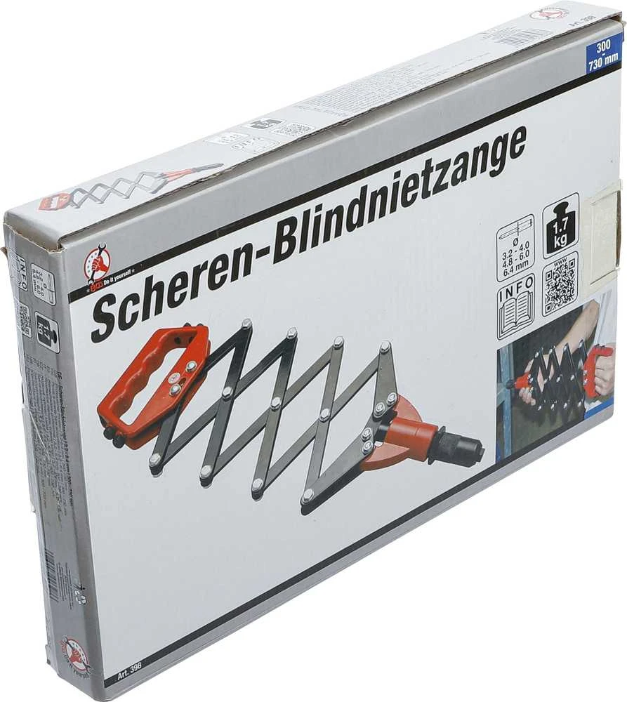 Bgs Technic Kniediklis sudedamas "Armonika" | 3.2-6.4 mm | 300-730 mm (398)