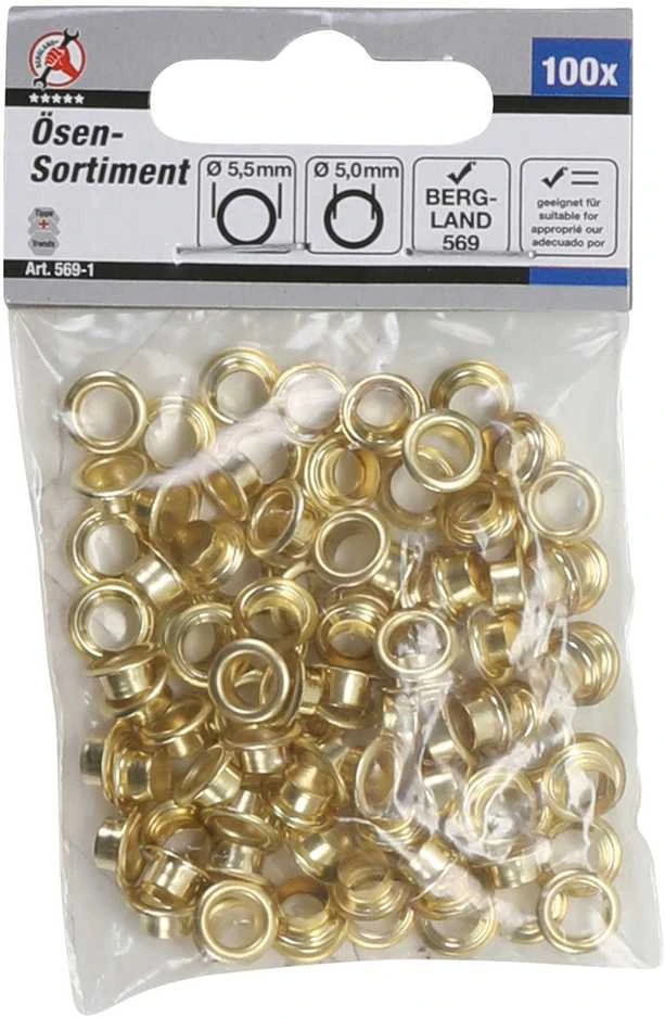 Bgs Technic Kniedžių asortimentas | 5.0 x 5.5 mm | 100 vnt. (569-1)