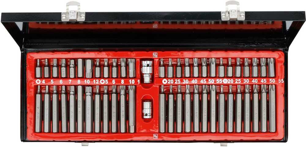 Bgs Technic Kombinuotas antgalių rinkinys | 54 vnt. (6868)