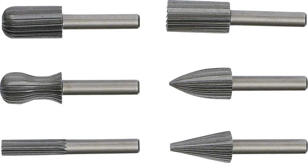 Bgs Technic Kūginės frezos metalui | HSS | 6 vnt. (1604)