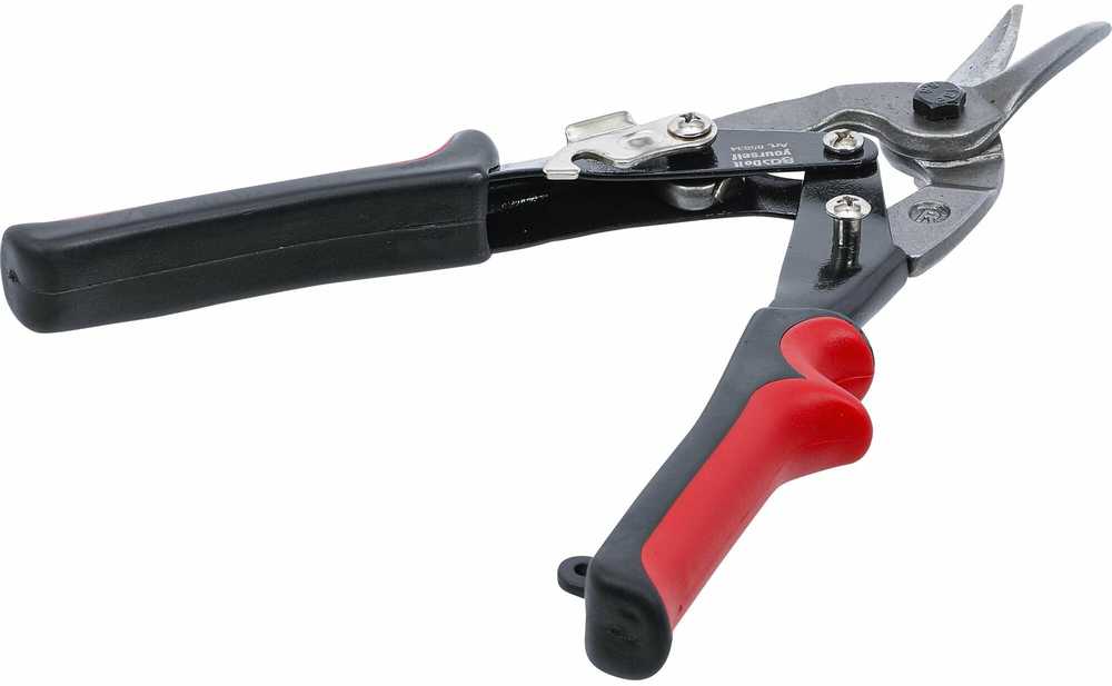 Bgs Technic Lakštinio metalo profilio žirklės | kairysis / tiesus pjovimas | 250 mm (85832)