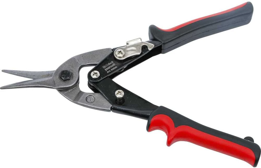 Bgs Technic Lakštinio metalo profilio žirklės | tiesus pjovimas | 250 mm (85830)