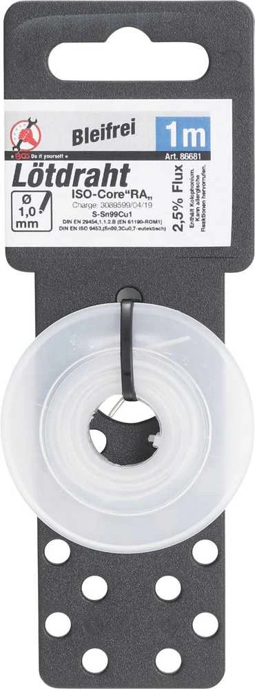 Bgs Technic Litavimo viela | 1 mm x 1 m (86681)