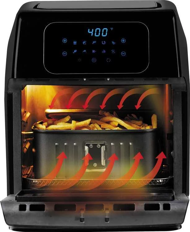 Toya Sa Poland Daugiafunkcinė orkaitė / gruzdintuvė / fritiūrinė | 12 litrų | 1800W (67590)