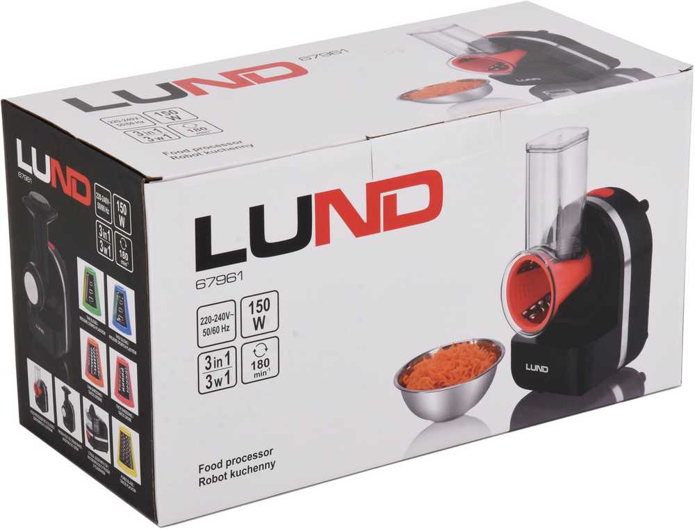 LUND VIRTUVĖS ROBOTAS 3W1 150W 67961