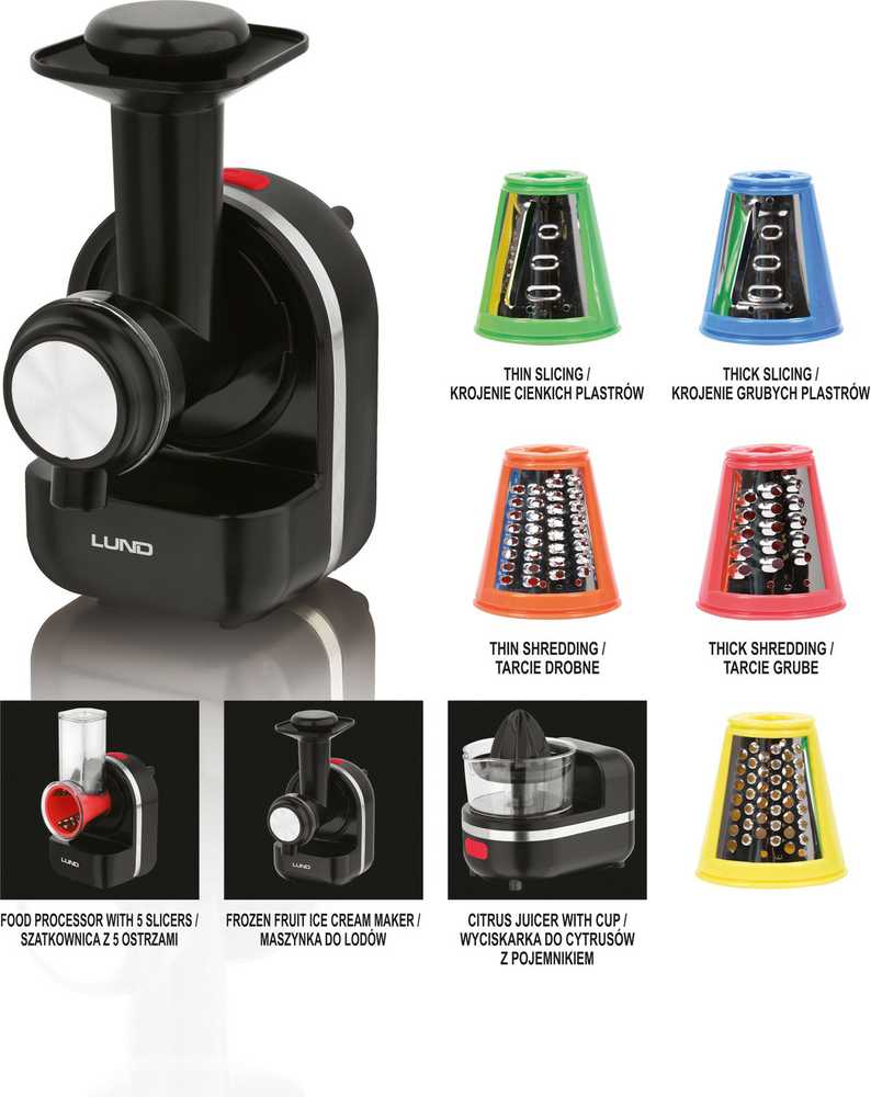 LUND VIRTUVĖS ROBOTAS 3W1 150W 67961