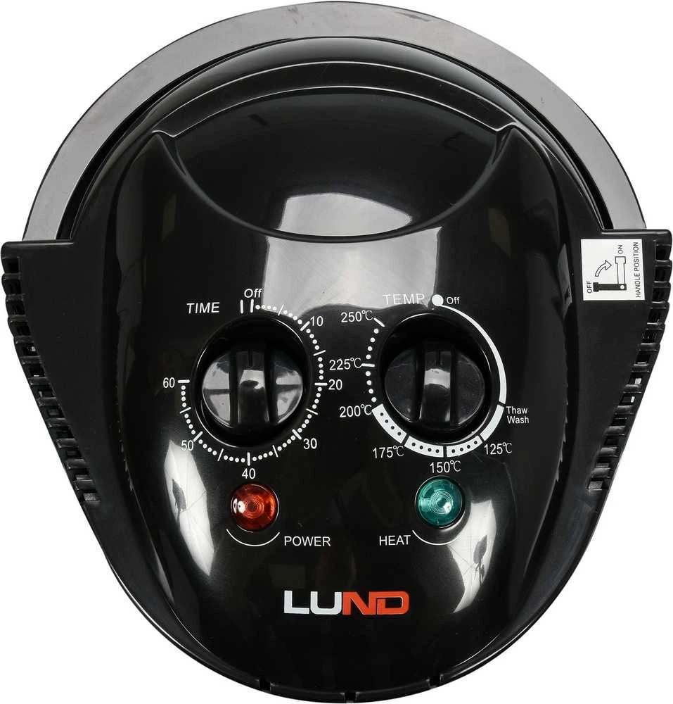 Halogeninis garų puodas Lund 67641, 17 l, juodas