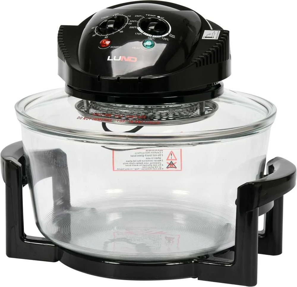 Halogeninis garų puodas Lund 67641, 17 l, juodas
