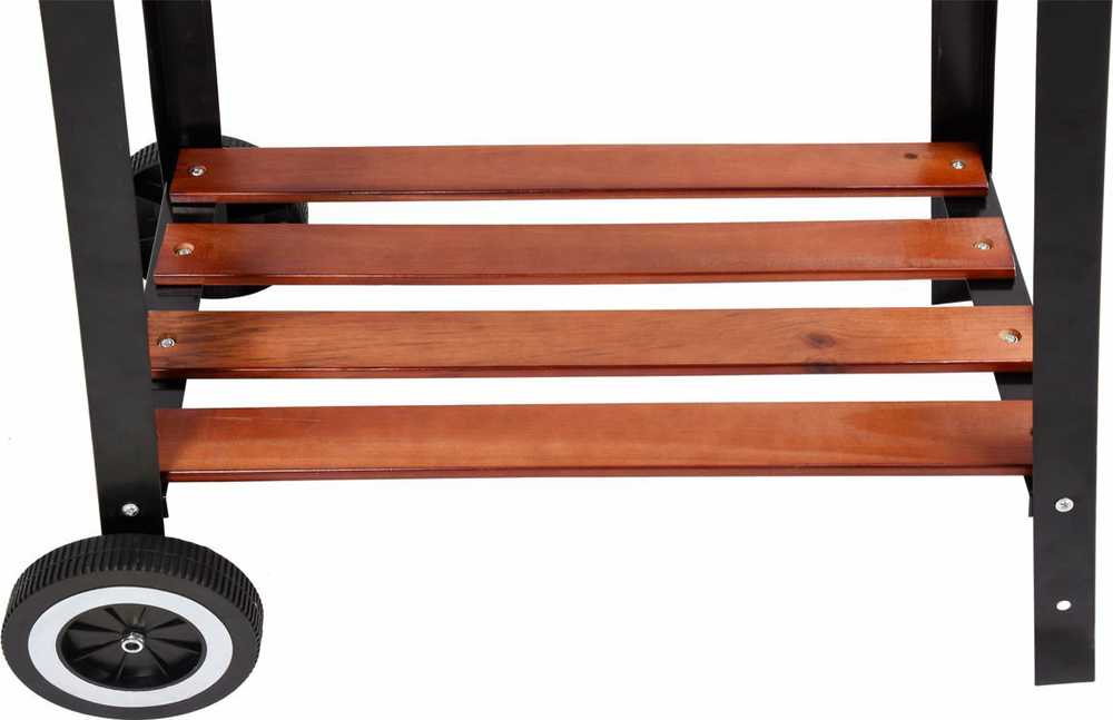 Toya Sa Poland Lauko kepsninė / grilis | medinė lentyna | grotelės 48X28 cm (99585)