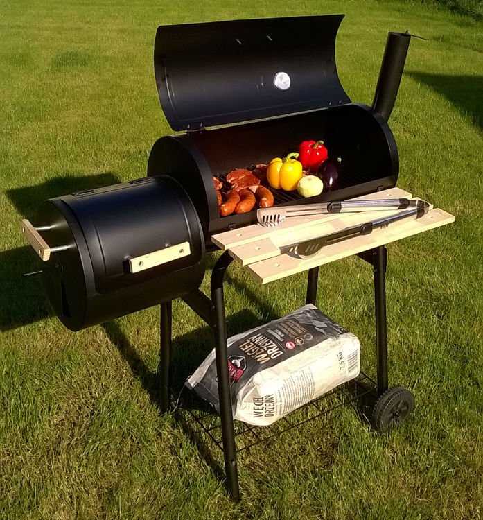 Toya Sa Poland Lauko kepsninė / grilis | su dangčiu ir grotelėmis | 60 cm (99513)