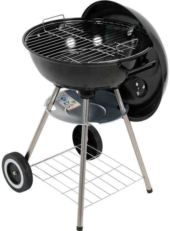 Toya Sa Poland Lauko kepsninė / grilis su dangčiu | Apvalios grotelės 41 cm (99906)
