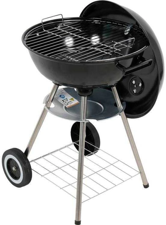 Lund Toya Sa Poland Lauko kepsninė / grilis su dangčiu | Apvalios grotelės 41 cm (99906)