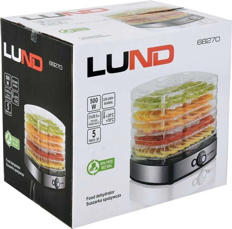 Lund Toya Sa Poland Maisto džiovintuvas | 5 sieteliai | 420-500W (68270)