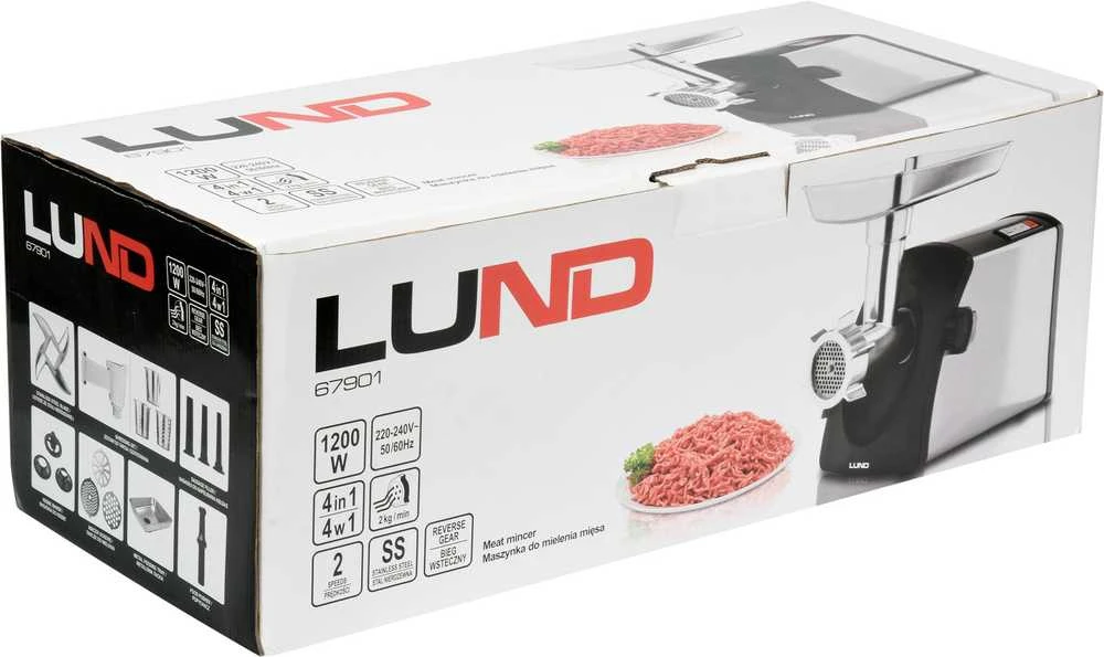 Mėsmalė Toya Sa Poland LUND MĖSMALINĖ 1200W 4in1