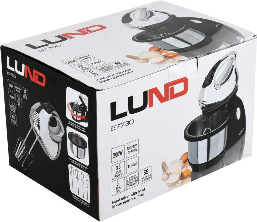Lund Toya Sa Poland Rankinis mikseris / plakiklis | nerūdijančio plieno indas | 200-250W (67790)