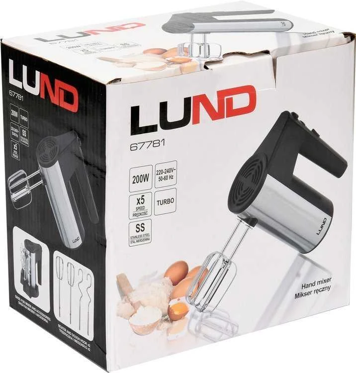 Plakiklis LUND RANKINIS MIŠYKLĖLIS 200-250W