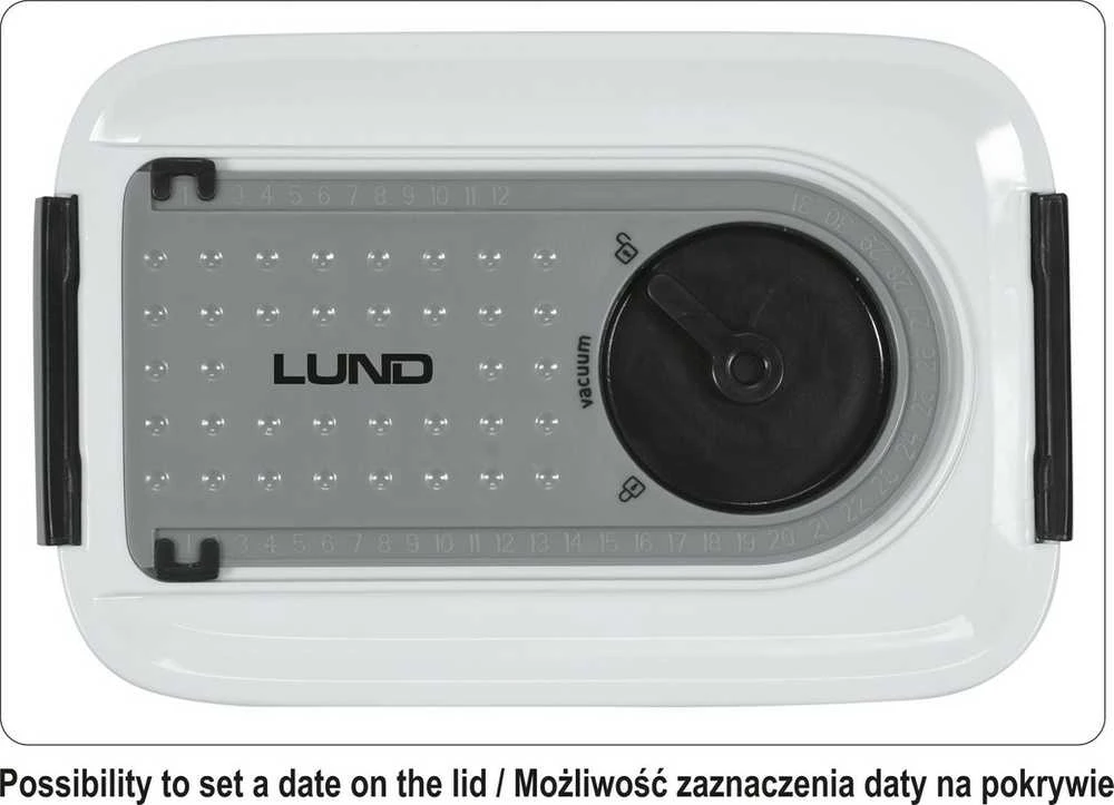 LUND VAKUUMINĖS INDAI 0,75 l, 1,5 l