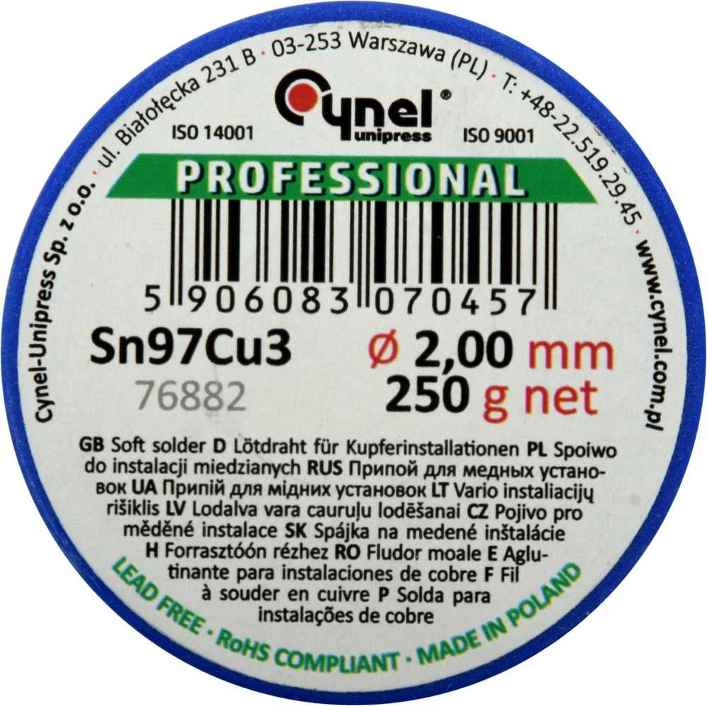 Toya Sa Poland Lydmetalis minkštas | Ø 2.0 mm | 250g (76882)