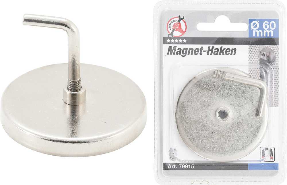 Bgs Technic Magnetinis kablys | apvalus | Ø 60 mm (79915)