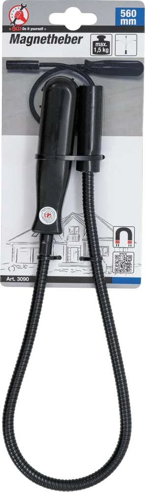 Bgs Technic Magnetinis kėliklis | lankstus | 560 mm | Trauka 1,5kg (3090)