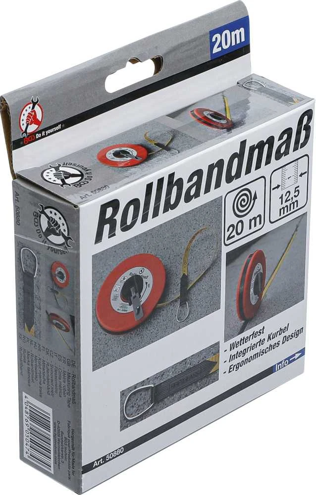Bgs Technic Matavimo juosta | 20 m (50880KR)