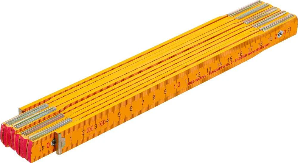 Bgs Technic Medinis sulankstomas metras | 2 m (92051)