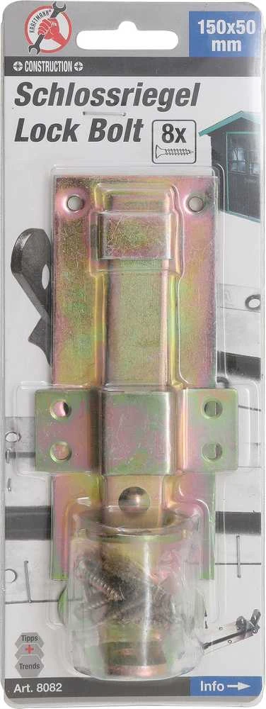 Bgs Technic Metalinė sklendė su varžtais | 150 x 50 mm (8082)