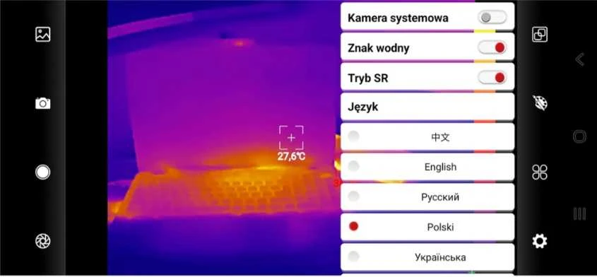 Toya Sa Poland Miniatiūrinė termo kamera | 256X192 (512X384) 25HZ USB-C (YT-72930)