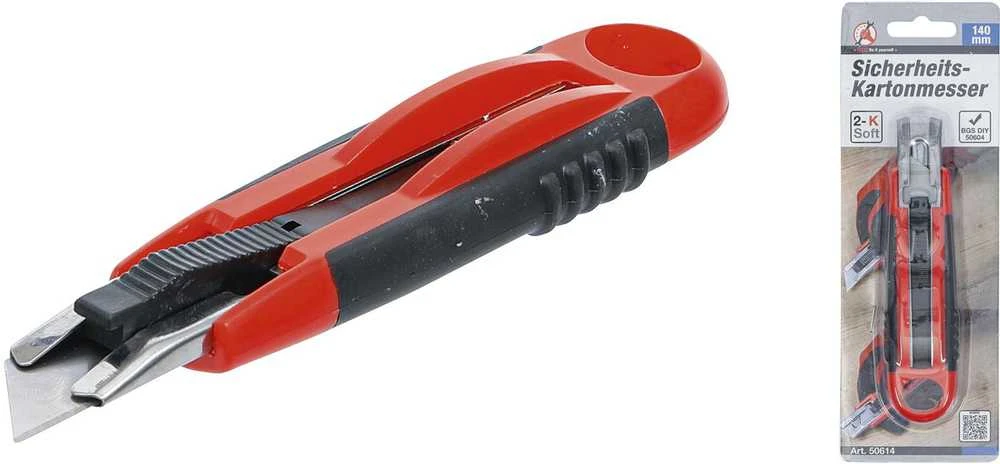 Bgs Technic Peilis laužomomis geležtėmis | 140 mm (50614)