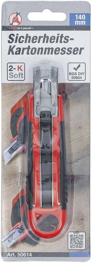 Bgs Technic Peilis laužomomis geležtėmis | 140 mm (50614)