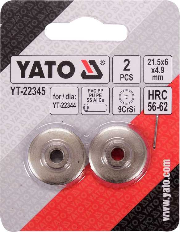 Yato 21,5 x 6 x 4,9 mm / 2 vnt. YT-22344