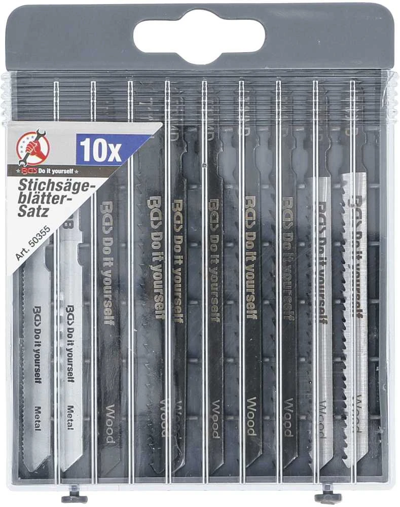 Bgs Technic Pjūkliukų rinkinys elektriniam siaurapjūkliui | 10 vnt. (50355)