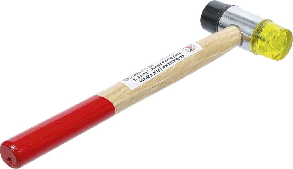 Bgs Technic Plaktukas plastikine galvute | Ø 30 mm / 250 g (1864)