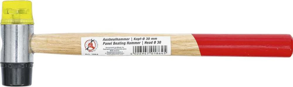 Bgs Technic Plaktukas plastikine galvute | Ø 30 mm / 250 g (1864)