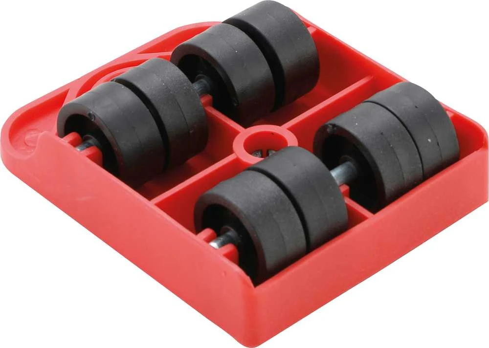 Bgs Technic Plastikiniai transportavimo ratukai | 80 x 105 x 30 mm | 150 kg (80340B)