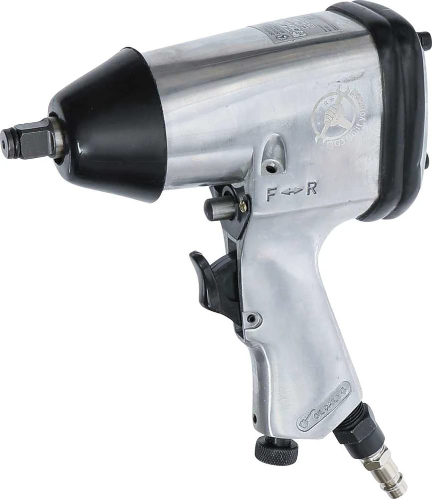 Grąžtas Bgs Technic Pneumatinis smūginis veržliaraktis su rinkiniu – 1/2" (12,5 mm), 320 Nm – 16 vnt (3211)