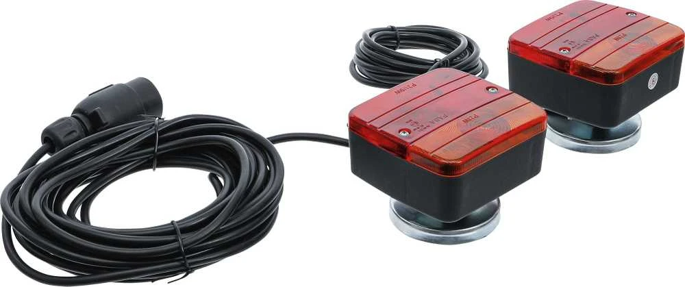 Bgs Technic Priekabos lempos su magnetiniu laikikliu | 2 vnt. (80960)