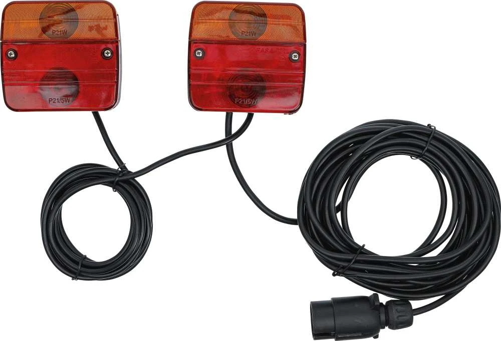 Bgs Technic Priekabos lempos su magnetiniu laikikliu | 2 vnt. (80960)