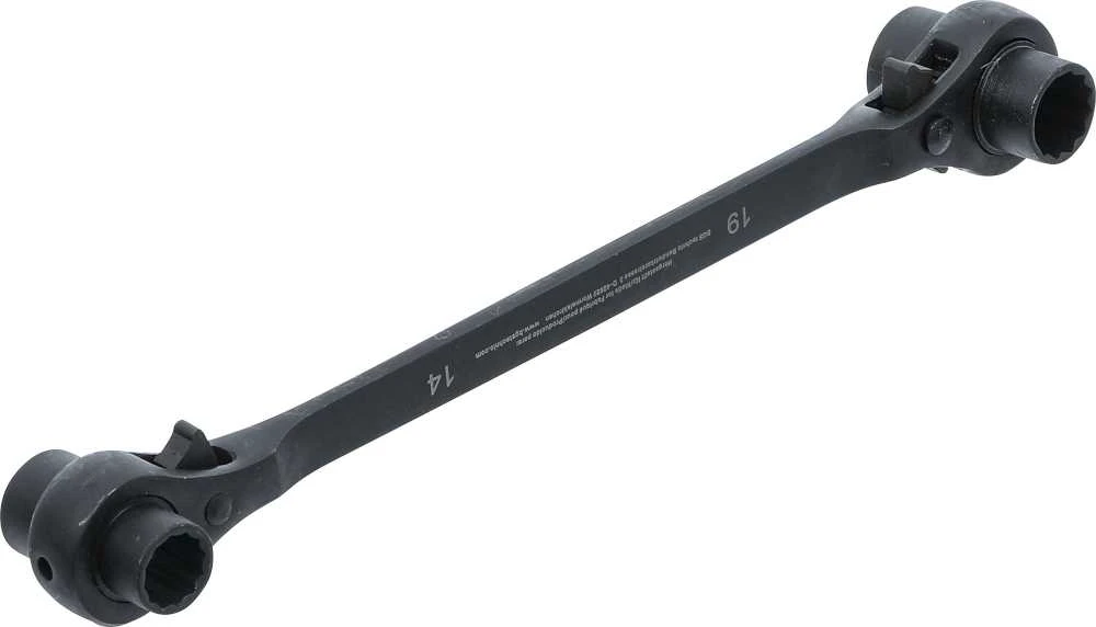 Bgs Technic Raktas pastoliams / terkšlė | 4-in-1 | 14 - 17 - 19 - 22 mm (6843)