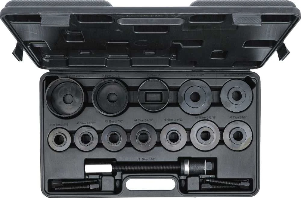 Bgs Technic Rato guolių presavimo įrankių komplektas | universalus | 21 vnt. (67310)