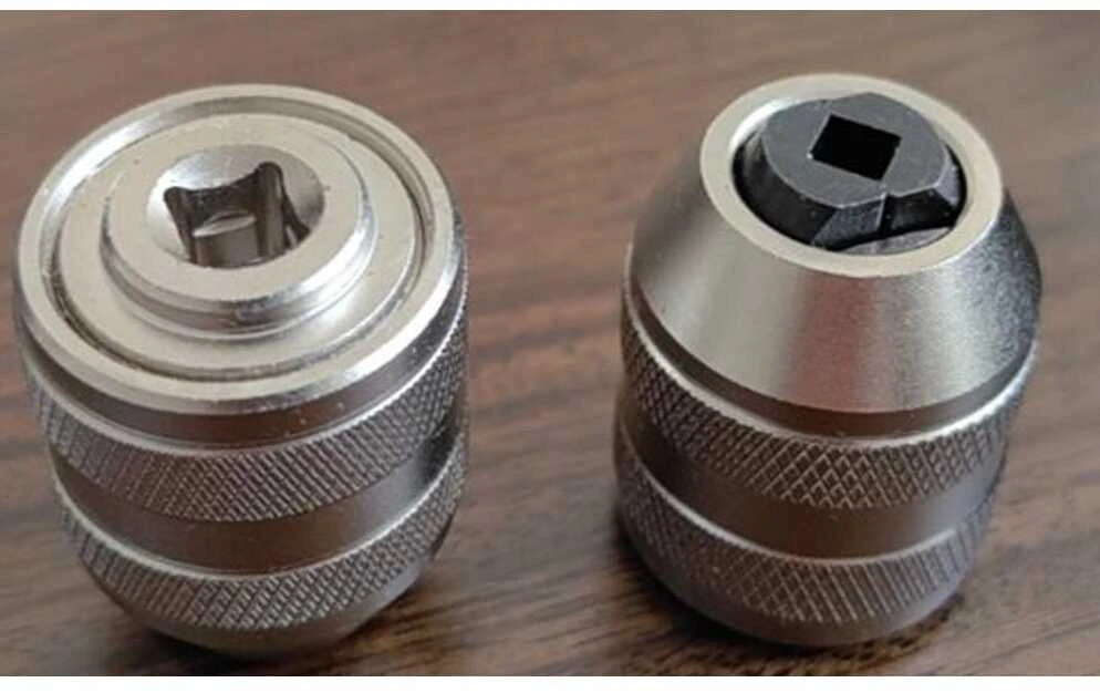 Reguliuojamas sriegiklio griebtuvas laikiklis | 1/4" pavara | M5–M12 (SK6583)