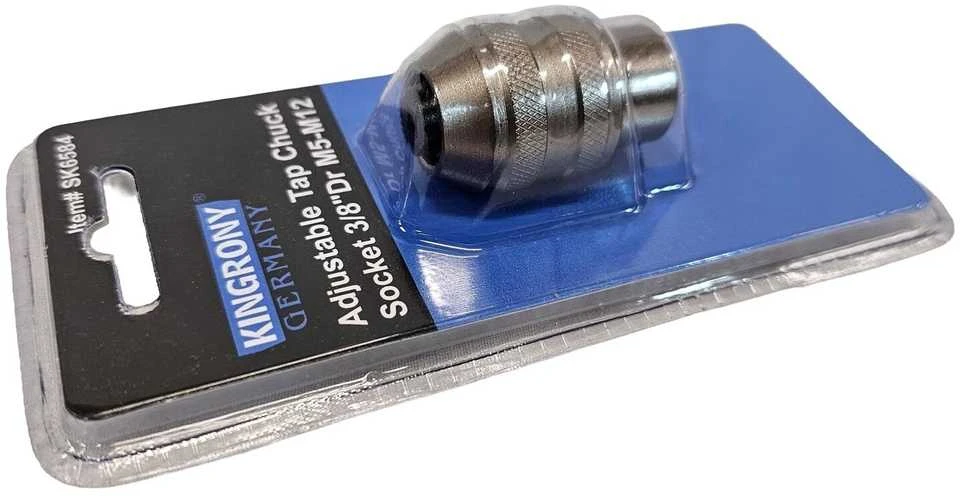Reguliuojamas sriegiklio griebtuvas laikiklis | 3/8" pavara | M5–M12 (SK6584)
