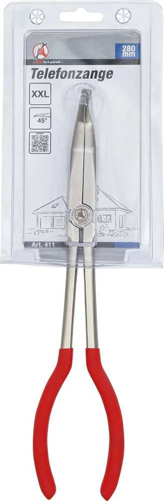 Bgs Technic Replės | ilgas tipas | lenktos 45 ° | 280 mm (411)