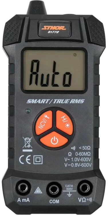 Sthor Toya Sa Poland Skaitmeninis multimetras | TRUE RMS | automatinis diapazono parinkimas (81772)